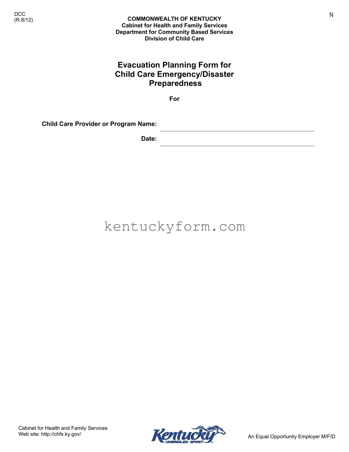 Dcc Preparedness PDF Template