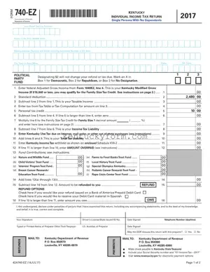 Kentucky 740Ez PDF Template