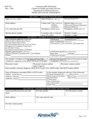 Kentucky Map 351 PDF Template